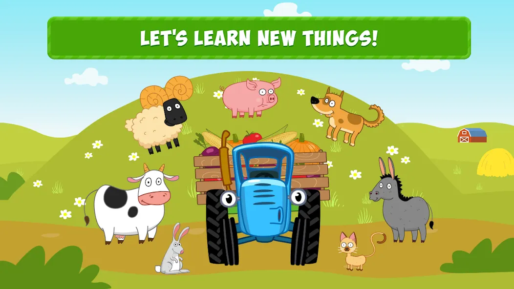 Скачать взлом Tractor Games for Kids & Baby!  [МОД Unlocked] — стабильная версия apk на Андроид screen 2