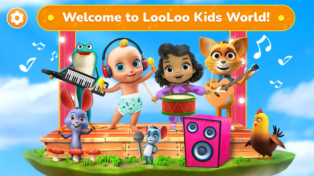 Взломанная LooLoo Kids: Fun Baby Games!  [МОД Бесконечные монеты] — последняя версия apk на Андроид screen 1