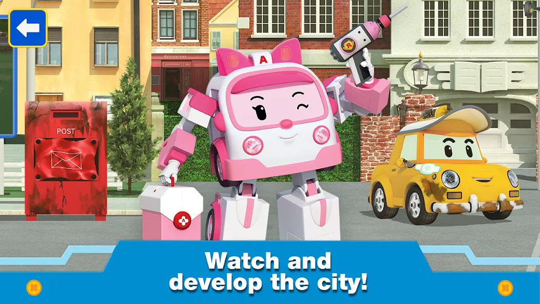 Скачать взломанную Robocar Poli: Games for Boys!  [МОД Много монет] — последняя версия apk на Андроид screen 2