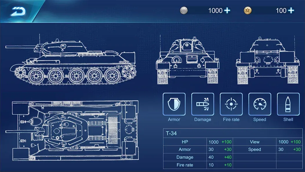 Взлом Ace Tank  [МОД Много денег] — последняя версия apk на Андроид screen 2