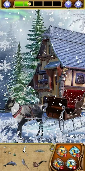 Взломанная Hidden Object: Winter Wonder (Хидден Объект)  [МОД Unlocked] — полная версия apk на Андроид screen 5