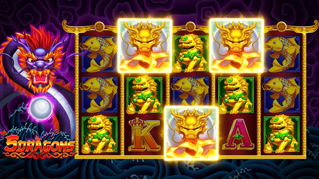 Взлом Joker King Slots Online (Джокер Кинг Слоты Онлайн)  [МОД Unlimited Money] — стабильная версия apk на Андроид screen 5