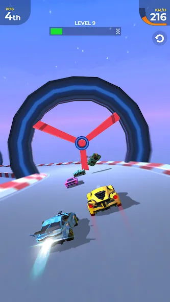 Скачать взломанную Car Race 3D: Car Racing (Гонки на машинах 3D)  [МОД Menu] — последняя версия apk на Андроид screen 1