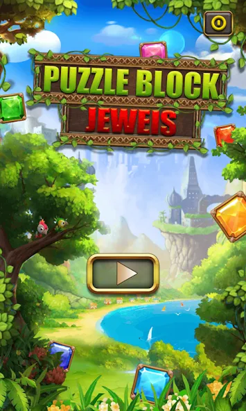 Скачать взлом Puzzle Block Jewels (Пазл Блок Драгоценности)  [МОД Много монет] — полная версия apk на Андроид screen 1