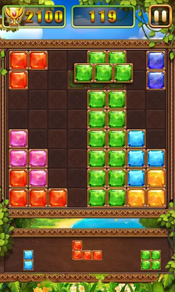 Скачать взлом Puzzle Block Jewels (Пазл Блок Драгоценности)  [МОД Много монет] — полная версия apk на Андроид screen 3