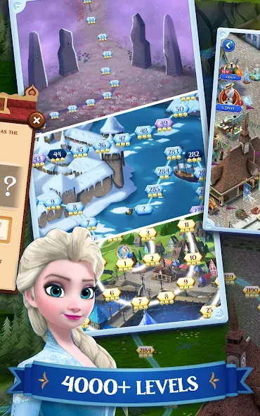 Взлом Disney Frozen Free Fall Games  [МОД Много денег] — стабильная версия apk на Андроид screen 3