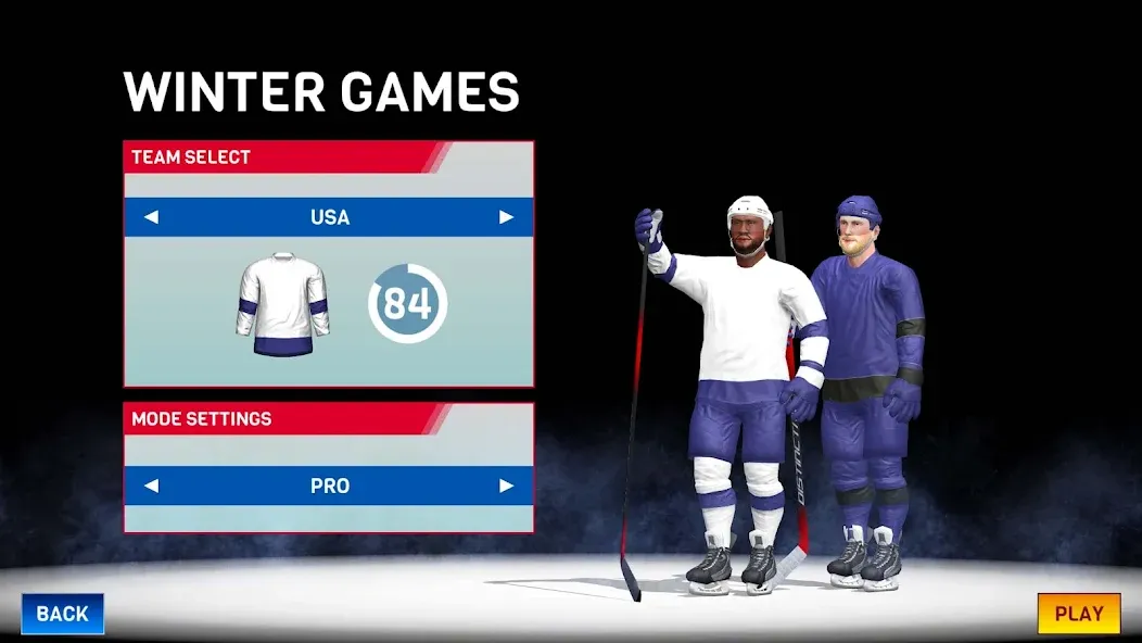 Взломанная Hockey All Stars (Хоккей Олл Старс)  [МОД Меню] — стабильная версия apk на Андроид screen 4