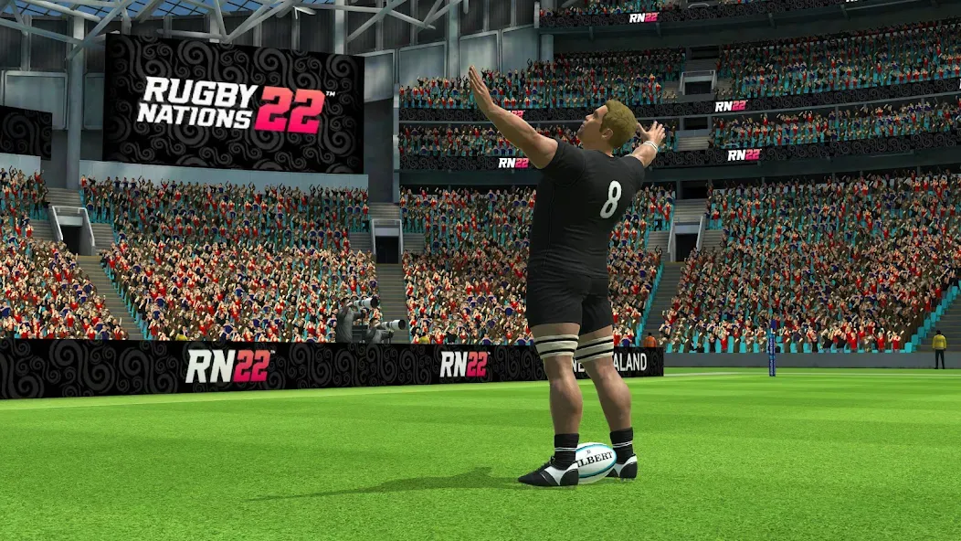 Взломанная Rugby Nations 22 (Рагби Наций 22)  [МОД Много монет] — полная версия apk на Андроид screen 2