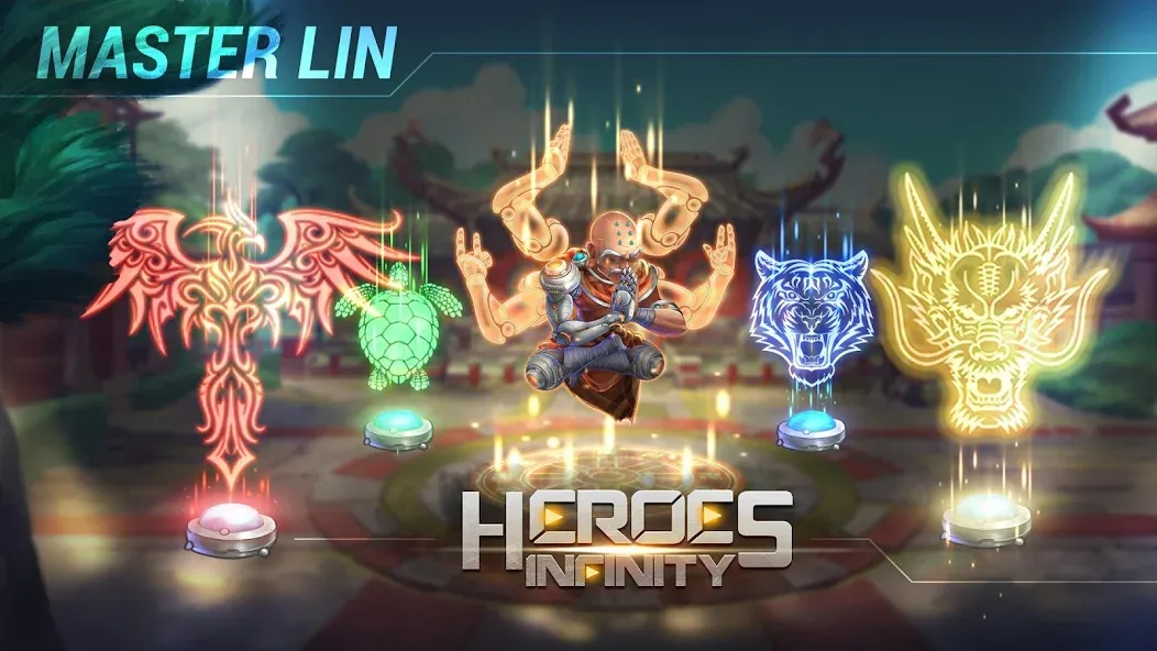 Взломанная Heroes Infinity: Super Heroes (Хироуз Инфинити)  [МОД Все открыто] — стабильная версия apk на Андроид screen 4