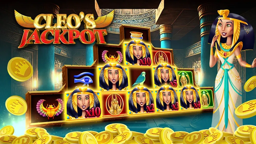 Взлом Best Casino Legends 777 Slots (Бест Казино Легенды 777 Слотс)  [МОД Много монет] — полная версия apk на Андроид screen 1