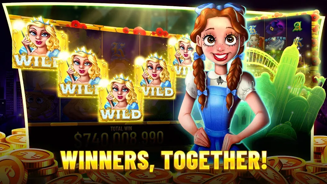 Скачать взломанную Best Casino™ Slots: 777 Casino (Бест Казино Слотс)  [МОД Бесконечные деньги] — стабильная версия apk на Андроид screen 1