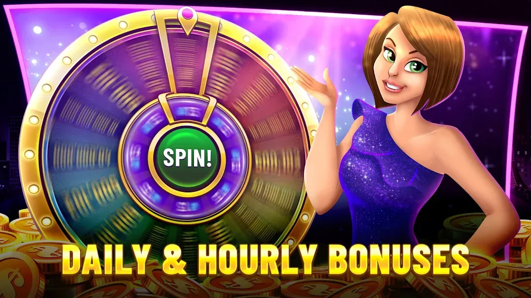 Скачать взломанную Best Casino™ Slots: 777 Casino (Бест Казино Слотс)  [МОД Бесконечные деньги] — стабильная версия apk на Андроид screen 5