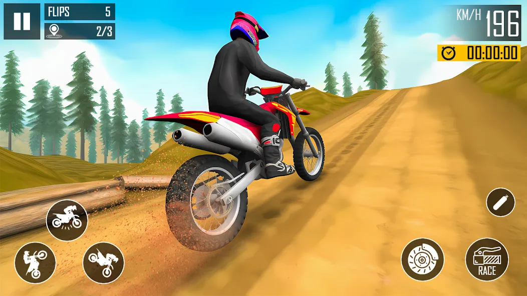 Взломанная Ultimate Bike Stunt: Bike Game (Ультимейт Байк Стант)  [МОД Бесконечные монеты] — последняя версия apk на Андроид screen 5