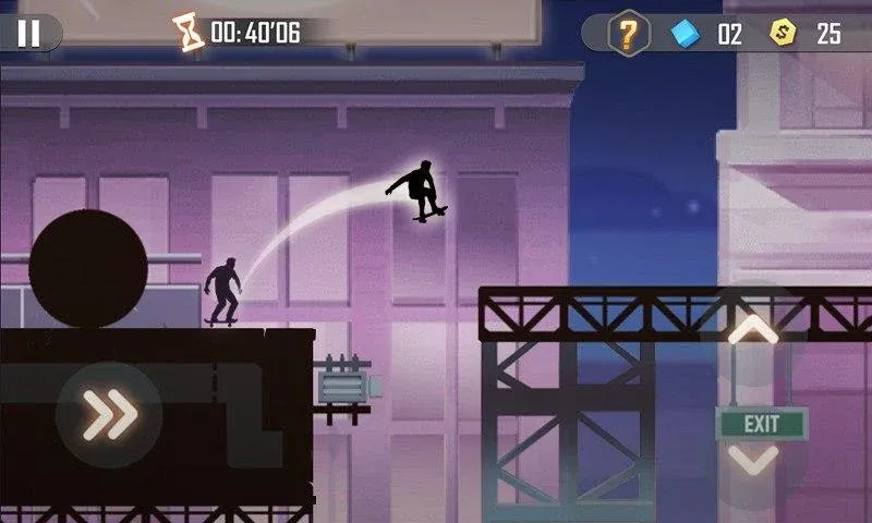 Взломанная Shadow Skate  [МОД Unlimited Money] — стабильная версия apk на Андроид screen 3