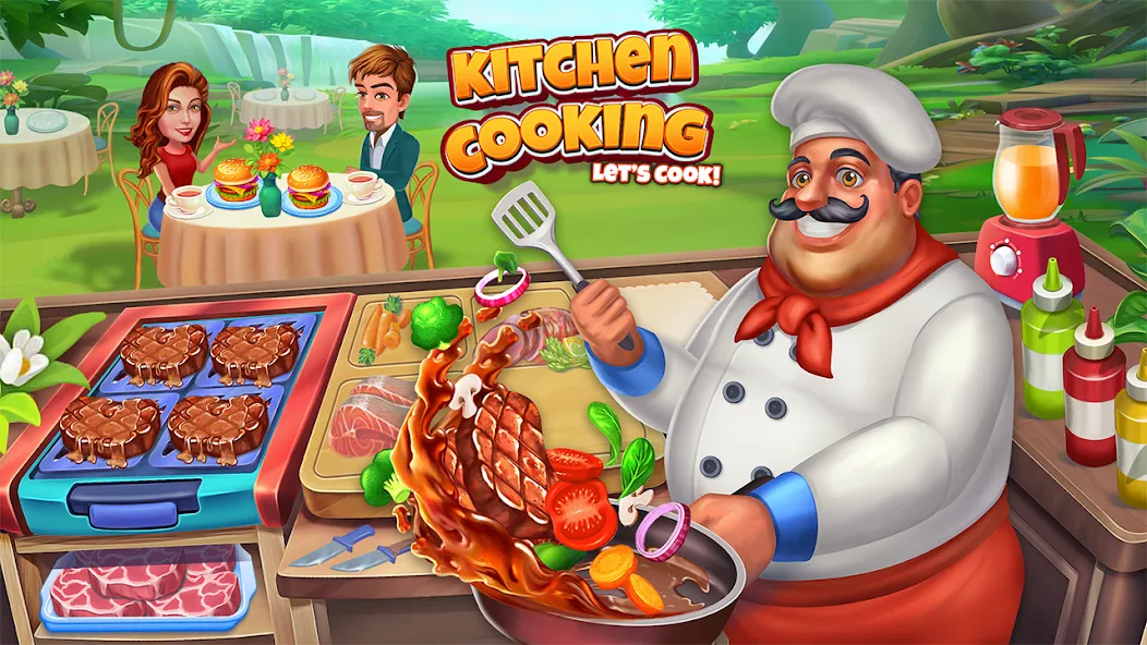 Скачать взлом Food Cooking: Chef Restaurant  [МОД Много монет] — полная версия apk на Андроид screen 1