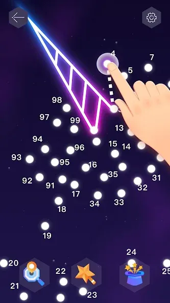 Скачать взломанную Dot it: Connect the Dots (Дот ит)  [МОД Unlimited Money] — стабильная версия apk на Андроид screen 2