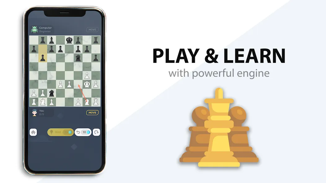 Взломанная Chess: Classic Board Game  [МОД Бесконечные монеты] — последняя версия apk на Андроид screen 3