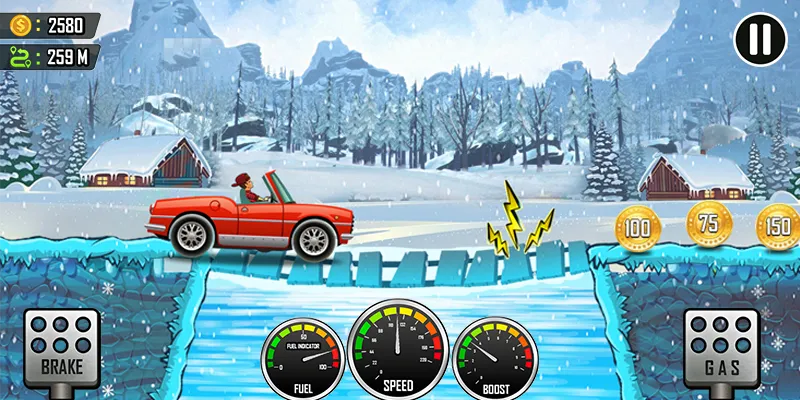 Скачать взломанную Racing the Hill  [МОД Unlocked] — последняя версия apk на Андроид screen 2