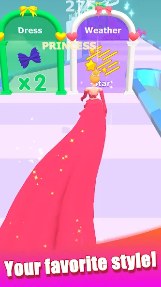 Скачать взлом Dancing Dress — Fashion Girl (Дансинг Дресс)  [МОД Много монет] — полная версия apk на Андроид screen 3