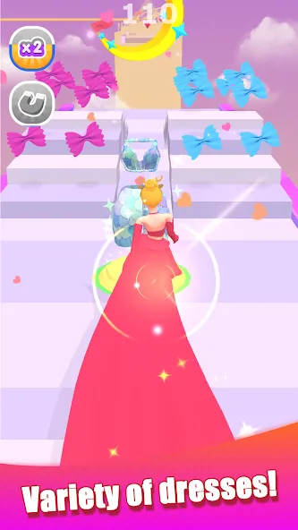 Скачать взлом Dancing Dress — Fashion Girl (Дансинг Дресс)  [МОД Много монет] — полная версия apk на Андроид screen 5