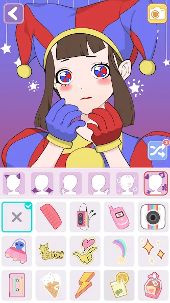 Скачать взломанную Vlinder Avatar Maker: dress up  [МОД Много денег] — стабильная версия apk на Андроид screen 1