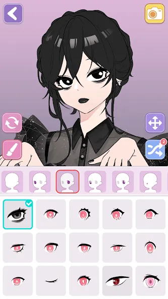 Скачать взломанную Vlinder Avatar Maker: dress up  [МОД Много денег] — стабильная версия apk на Андроид screen 5