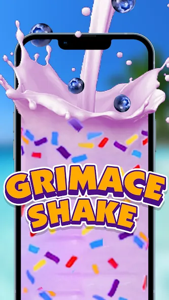 Скачать взломанную Boba Grimaces Shake Bubble Tea (Бабл)  [МОД Много денег] — стабильная версия apk на Андроид screen 2