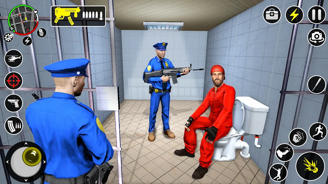 Взломанная Grand Jailbreak Prison Escape (Гранд Побег из тюрьмы)  [МОД Unlimited Money] — последняя версия apk на Андроид screen 4