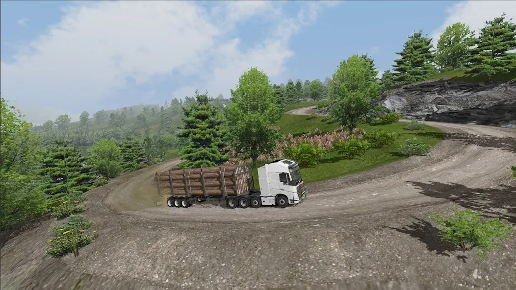 Взломанная Universal Truck Simulator (Юниверсал Трак Симулятор)  [МОД Mega Pack] — полная версия apk на Андроид screen 2