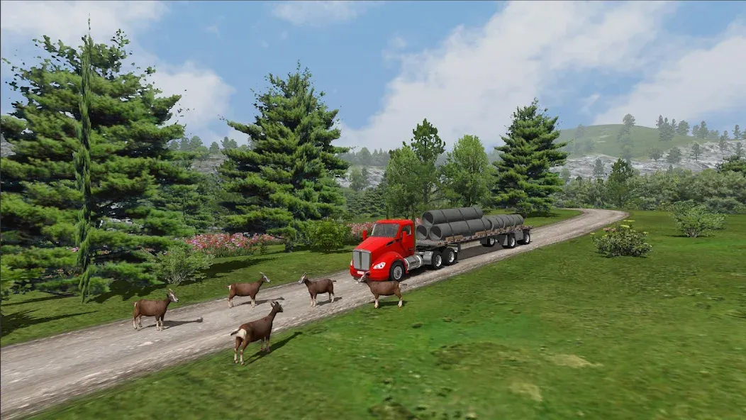 Взломанная Universal Truck Simulator (Юниверсал Трак Симулятор)  [МОД Mega Pack] — полная версия apk на Андроид screen 5