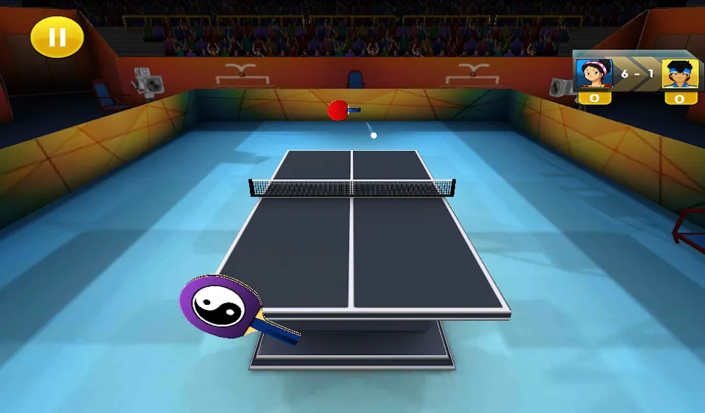 Скачать взломанную Ping Pong Stars — Table Tennis (Пингпонг Старс)  [МОД Menu] — последняя версия apk на Андроид screen 5