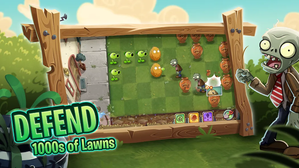 Скачать взломанную Plants vs. Zombies™ 2  [МОД Много денег] — полная версия apk на Андроид screen 3