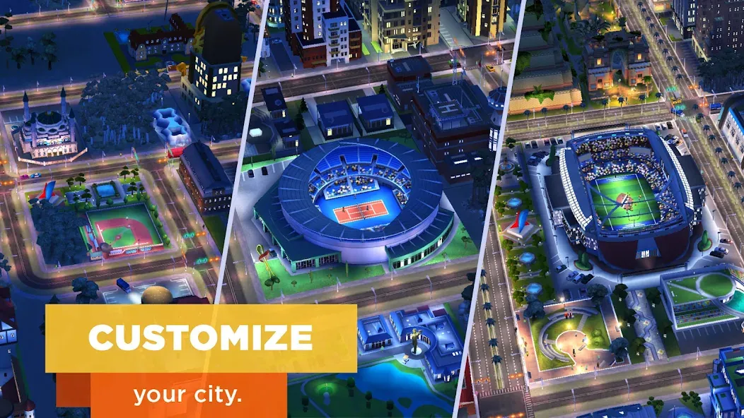 Скачать взлом SimCity BuildIt (СимСити БилдИт)  [МОД Меню] — полная версия apk на Андроид screen 1