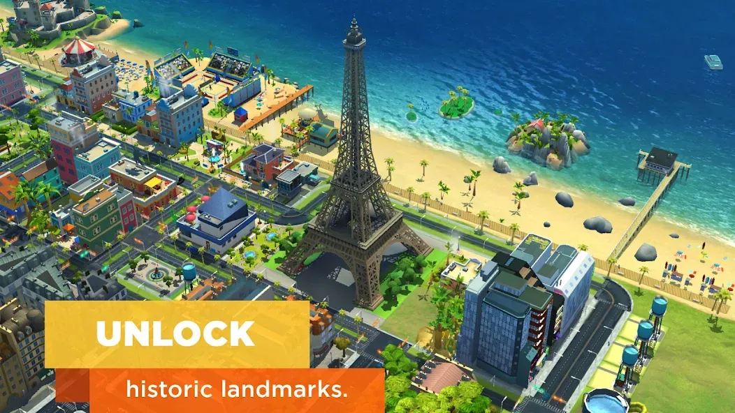 Скачать взлом SimCity BuildIt (СимСити БилдИт)  [МОД Меню] — полная версия apk на Андроид screen 2