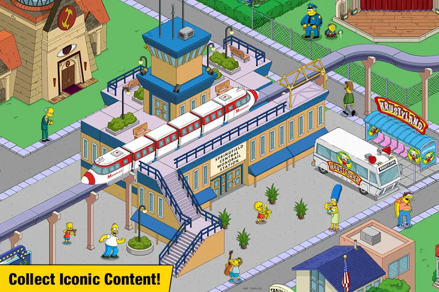 Взлом The Simpsons™:  Tapped Out (Зе Симпсонс)  [МОД Unlimited Money] — полная версия apk на Андроид screen 3