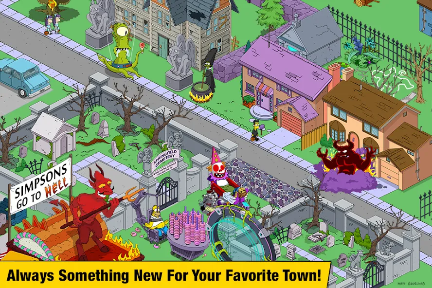 Взлом The Simpsons™:  Tapped Out (Зе Симпсонс)  [МОД Unlimited Money] — полная версия apk на Андроид screen 4