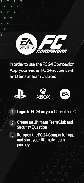 Взломанная EA SPORTS FC™ 24 Companion (ИЭ СПОРТС ФИФА 23 Компаньон)  [МОД Много монет] — последняя версия apk на Андроид screen 1