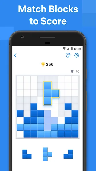 Взломанная Blockudoku®: Block Puzzle Game (Блокудоку)  [МОД Бесконечные деньги] — полная версия apk на Андроид screen 1