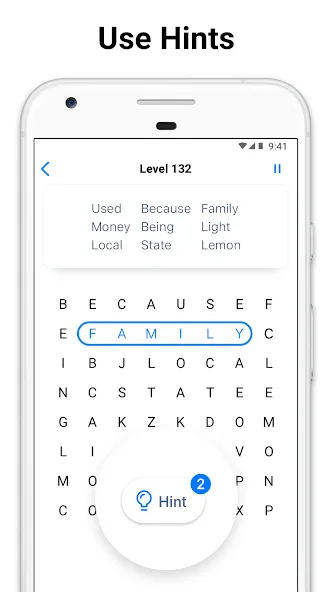 Скачать взломанную Word Search — crossword puzzle (Уорд Срч)  [МОД Много денег] — полная версия apk на Андроид screen 4