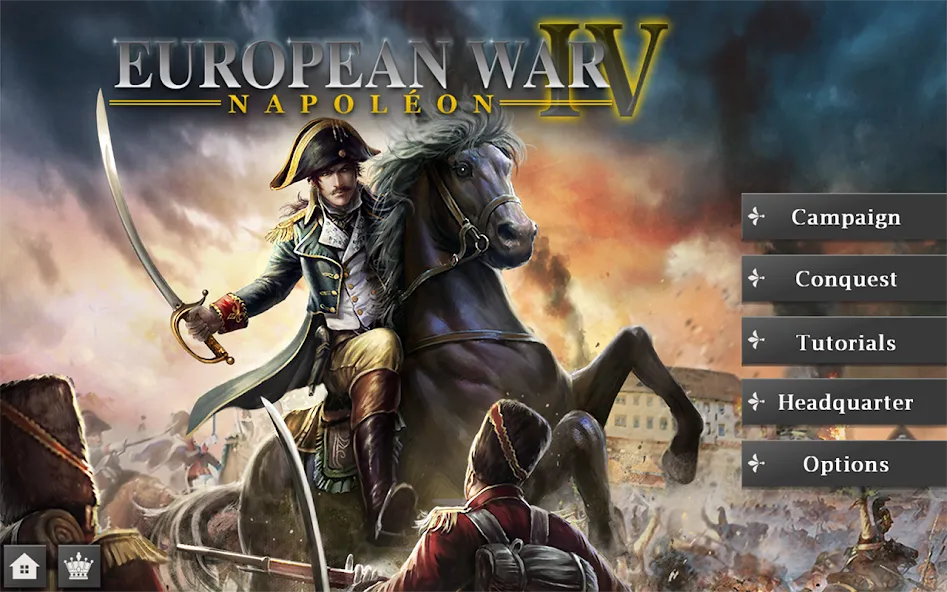 Взлом European War 4 : Napoleon (Европейская война 4)  [МОД Все открыто] — полная версия apk на Андроид screen 1