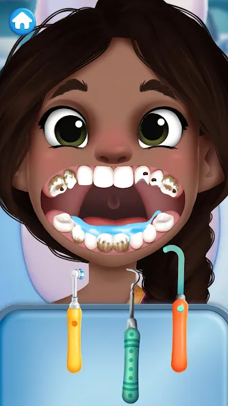 Взлом Dentist games  [МОД Бесконечные деньги] — последняя версия apk на Андроид screen 5