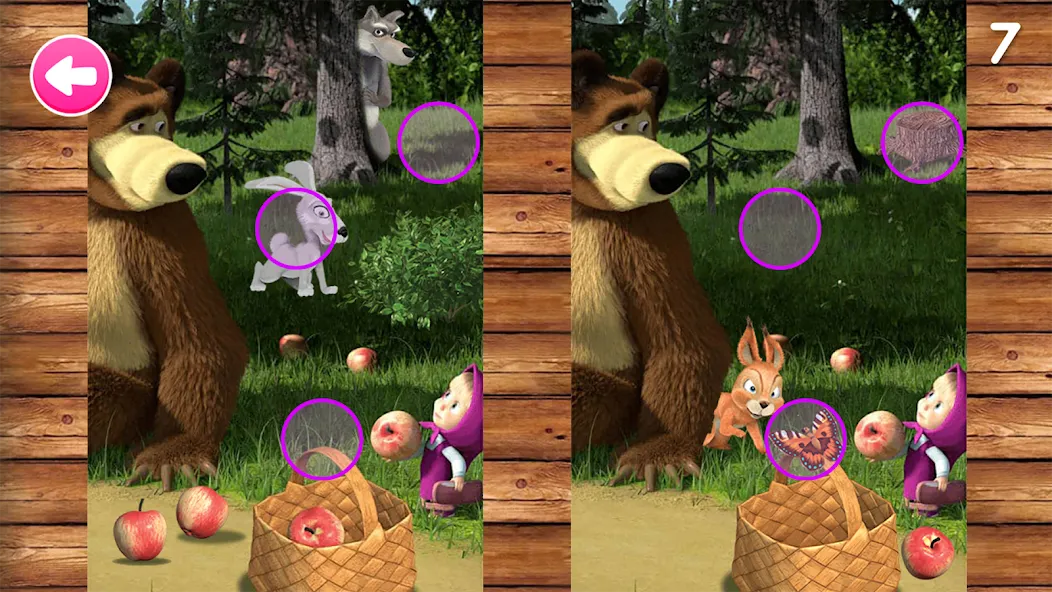 Скачать взлом Masha and the Bear Educational  [МОД Много монет] — последняя версия apk на Андроид screen 4