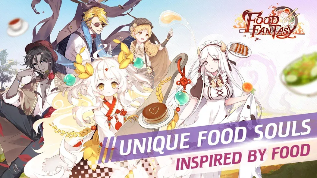 Взлом Food Fantasy (Фуд Фэнтези)  [МОД Unlimited Money] — последняя версия apk на Андроид screen 1