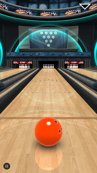 Взломанная Bowling Game 3D (Боулинг игра 3D)  [МОД Бесконечные деньги] — полная версия apk на Андроид screen 1