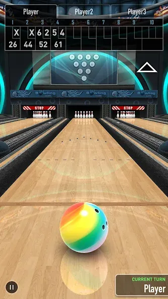 Взломанная Bowling Game 3D (Боулинг игра 3D)  [МОД Бесконечные деньги] — полная версия apk на Андроид screen 4