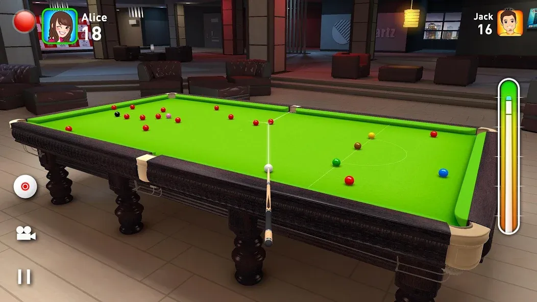 Взломанная Real Snooker 3D (Реал Снукер 3D)  [МОД Все открыто] — последняя версия apk на Андроид screen 1