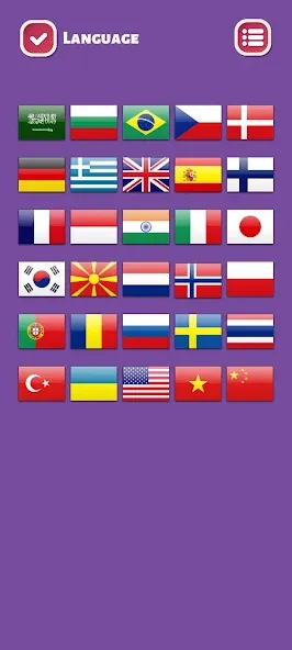 Скачать взломанную Country Flags World Quiz Game  [МОД Unlimited Money] — последняя версия apk на Андроид screen 4