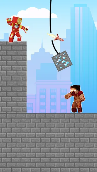 Скачать взлом City Hero: Crime Shoot Puzzle (Хиро Крафт Пазлы)  [МОД Unlimited Money] — стабильная версия apk на Андроид screen 3