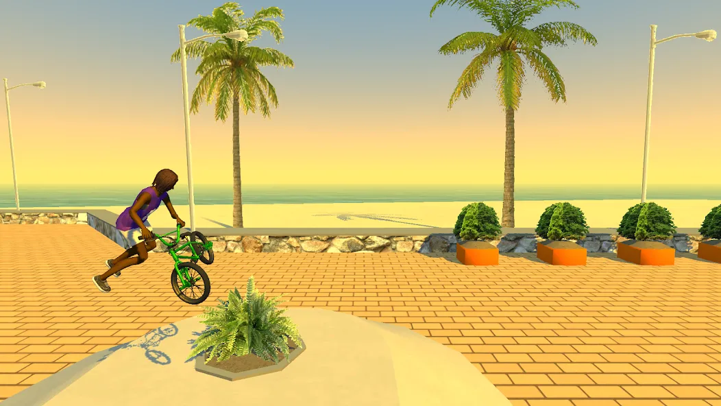 Взломанная Street Lines: BMX (Стрит Лайнз)  [МОД Menu] — полная версия apk на Андроид screen 1