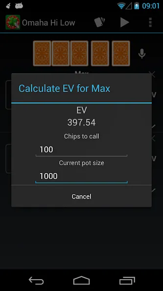 Взломанная Poker Calculator  [МОД Бесконечные деньги] — последняя версия apk на Андроид screen 5